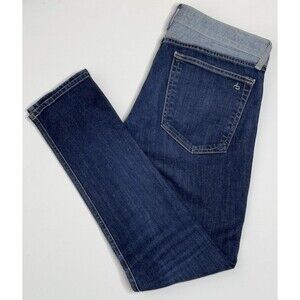 Rag & Bone Dre Jeans Women's Size 29 Low Rise Slim Two‎ Tone Skinny